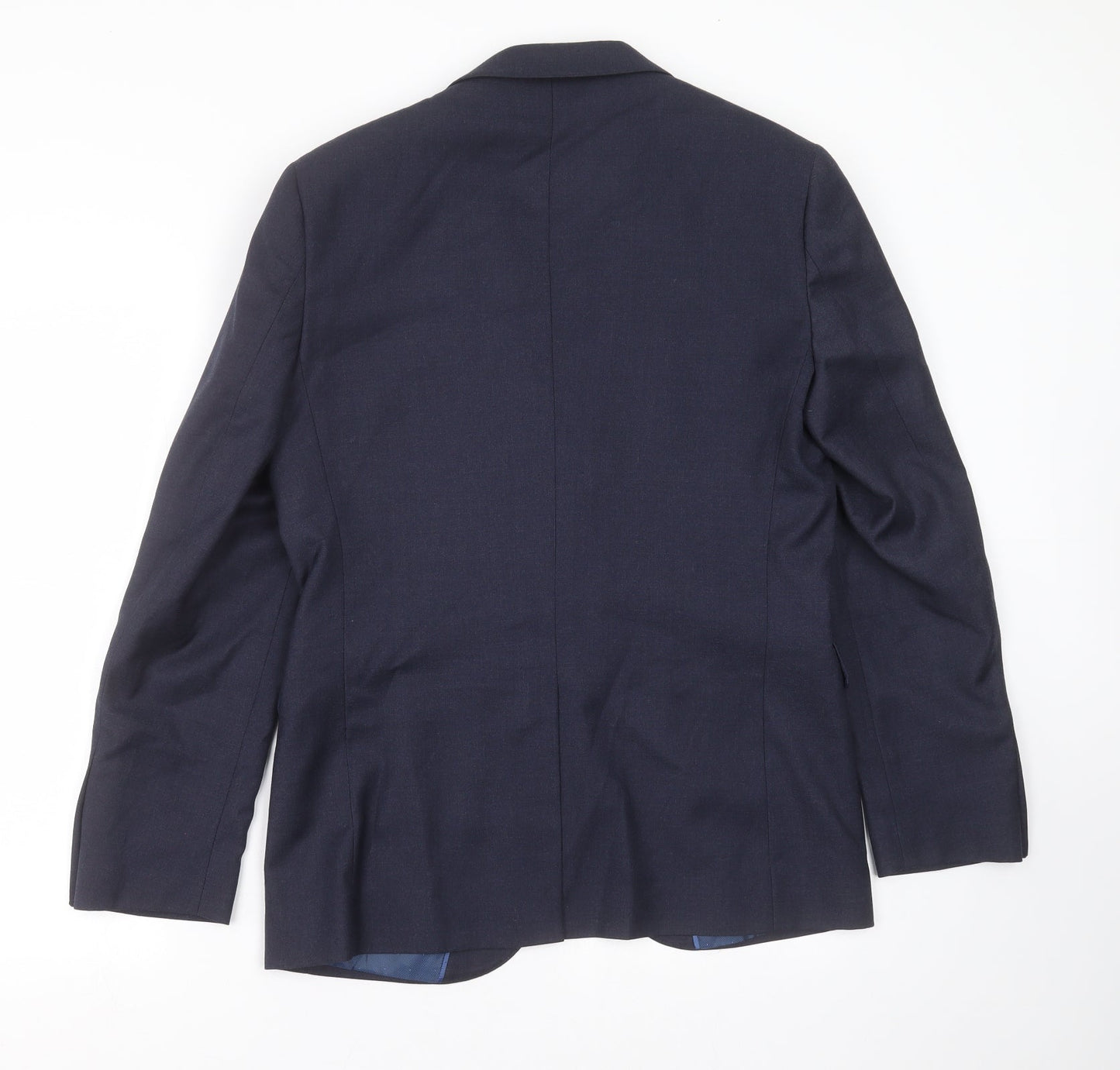 Taylor & Cutter Mens Blue   Jacket Suit Jacket Size 36