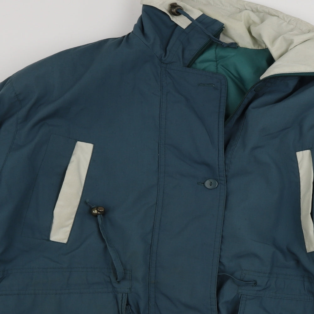 Preworn  Womens Green   Jacket Coat Size 12