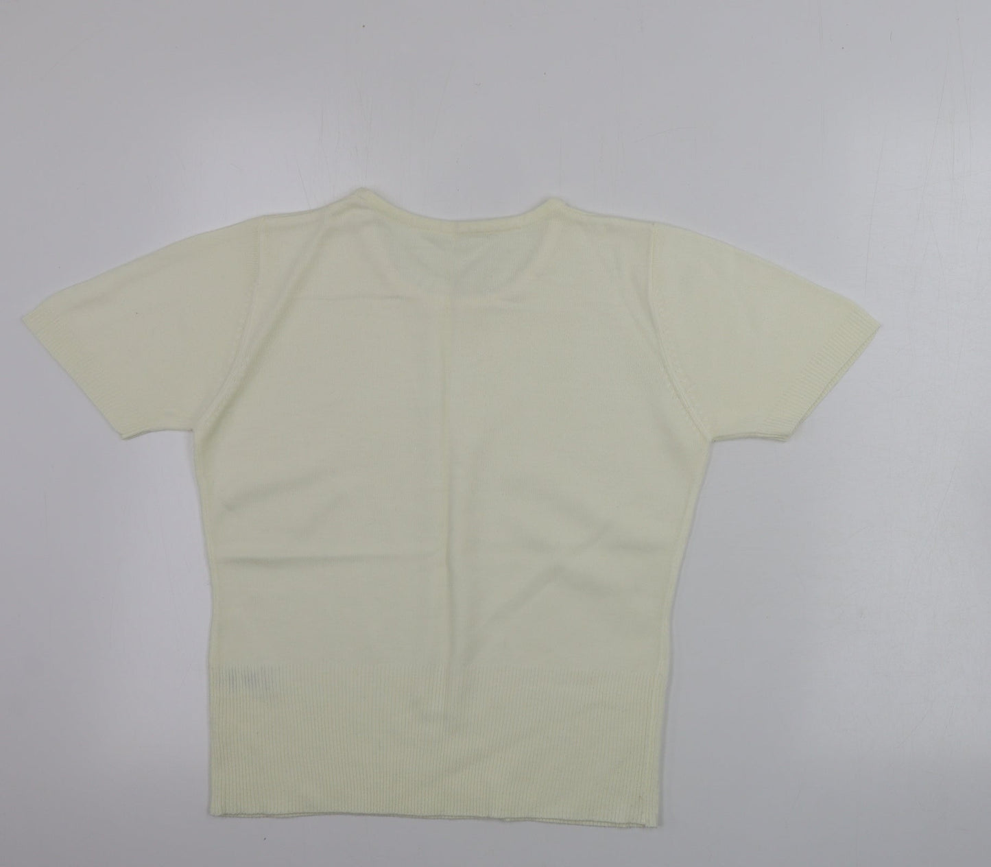 Preworn  Womens Ivory   Pullover Jumper Size 10