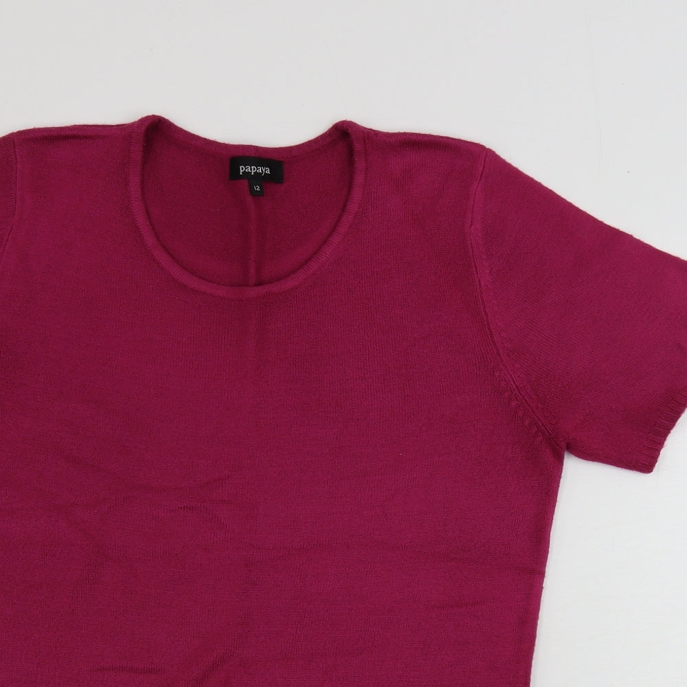 Matalan  Womens Purple   Pullover Jumper Size 12