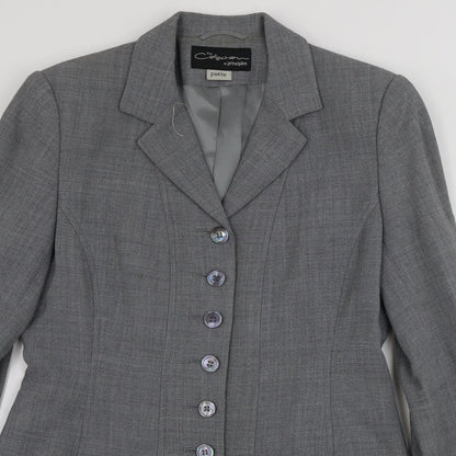 Principles Womens Grey   Jacket Blazer Size 10