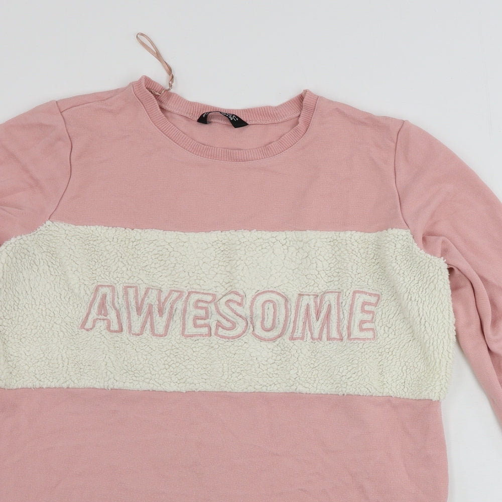 Select  Womens Pink   Pullover Jumper Size 10