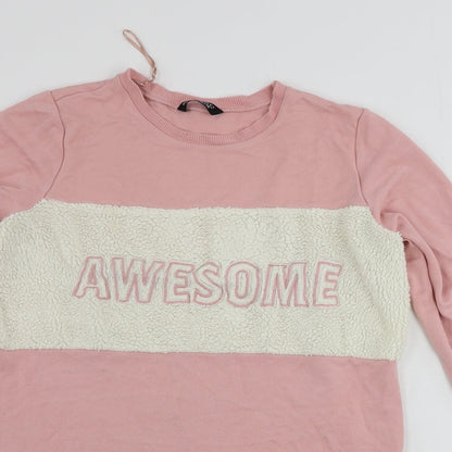 Select  Womens Pink   Pullover Jumper Size 10