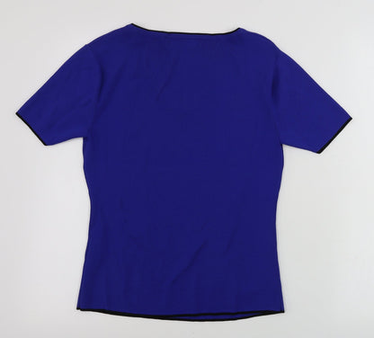 Just Elegance    Womens Blue   Pullover Jumper Size S