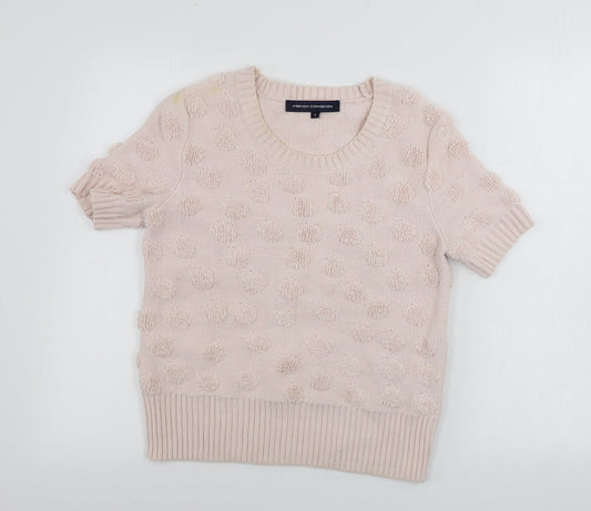 French Connection Womens Pink   Pullover Jumper Size S