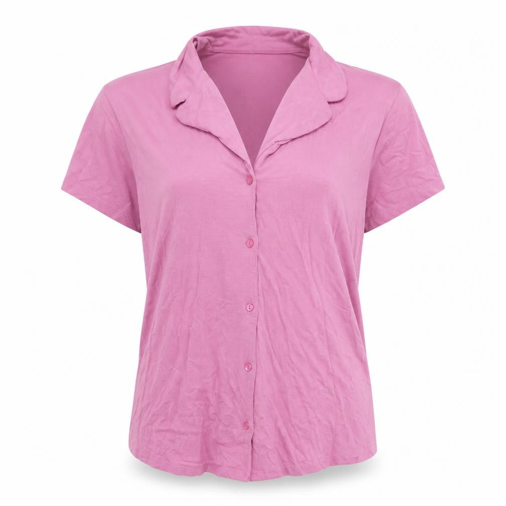 Missguided Womens Pink   Basic Button-Up Size 10