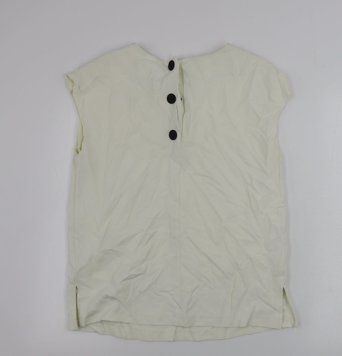 Marks and Spencer Womens Ivory   Basic Tank Size 10