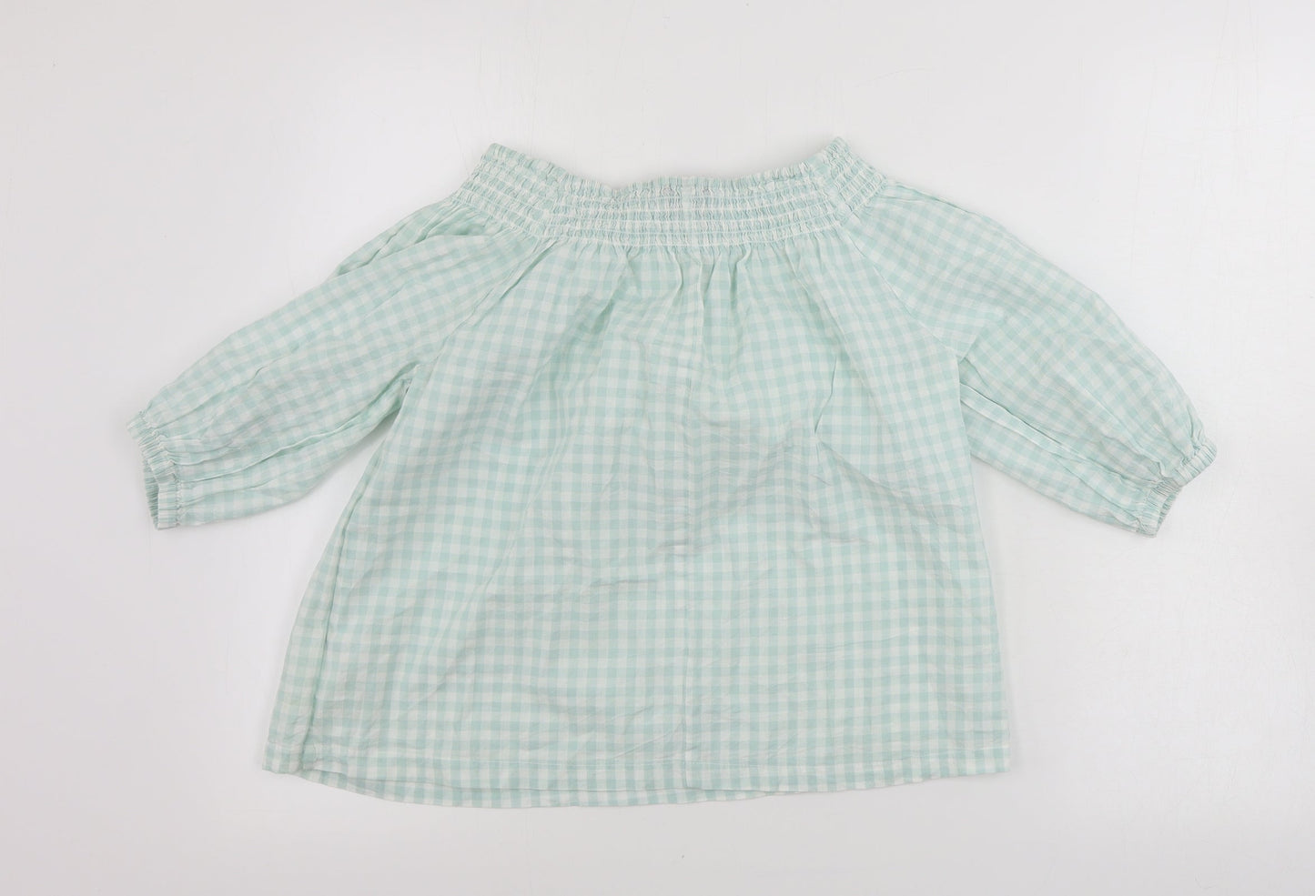 Atmosphere  Womens Green Check  Basic Tank Size 8