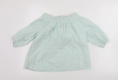 Atmosphere  Womens Green Check  Basic Tank Size 8
