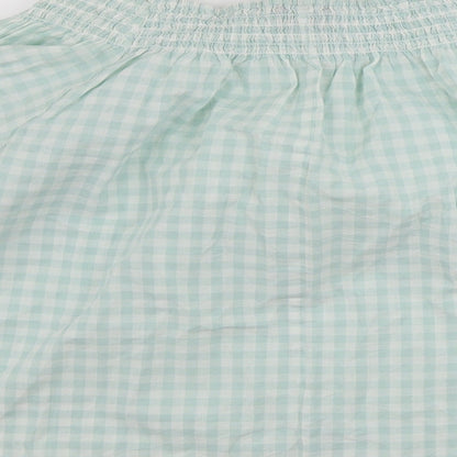 Atmosphere  Womens Green Check  Basic Tank Size 8