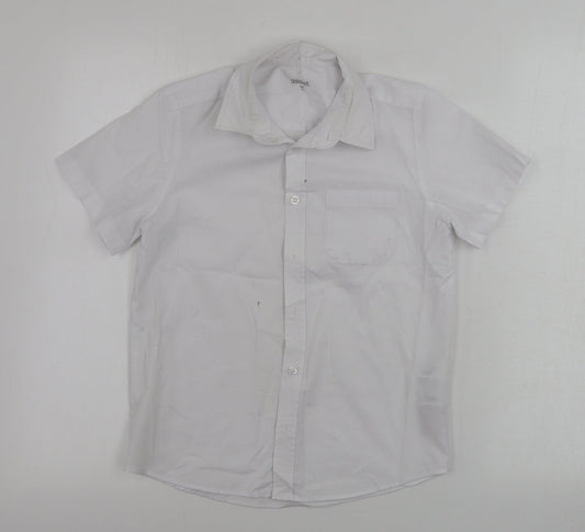 Debenhams  Boys White   Basic Button-Up Size 10 Years