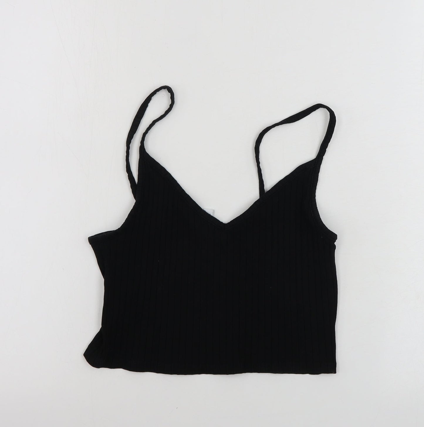 H&M  Womens Black   Basic Tank Size S