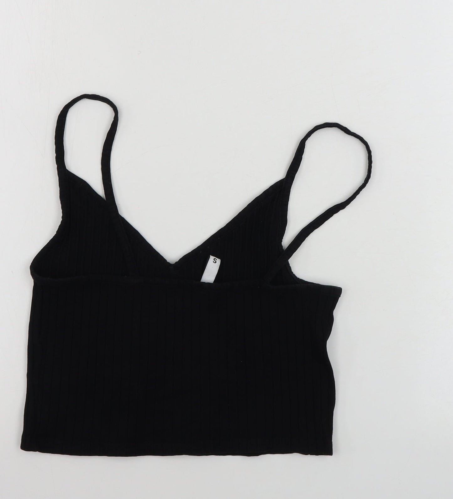 H&M  Womens Black   Basic Tank Size S