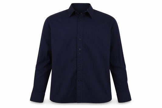 Premier Mens Blue    Button-Up Size 15.5
