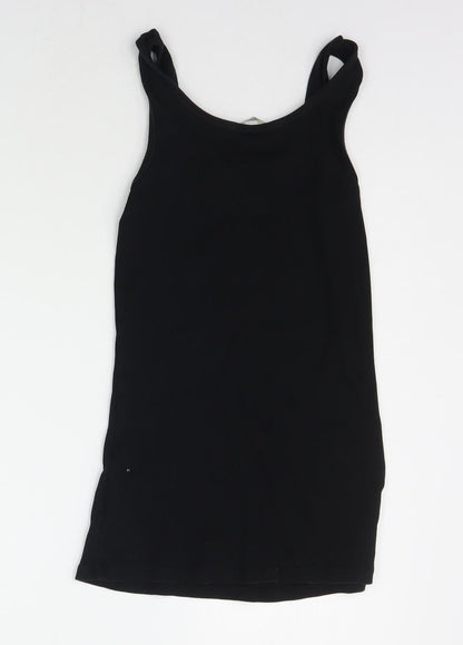 Marks & Spencer Womens Black   Basic Tank Size 12