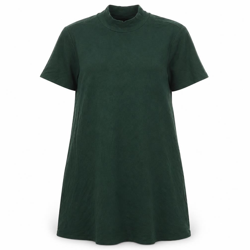 Topshop Womens Green   Basic T-Shirt Size 6