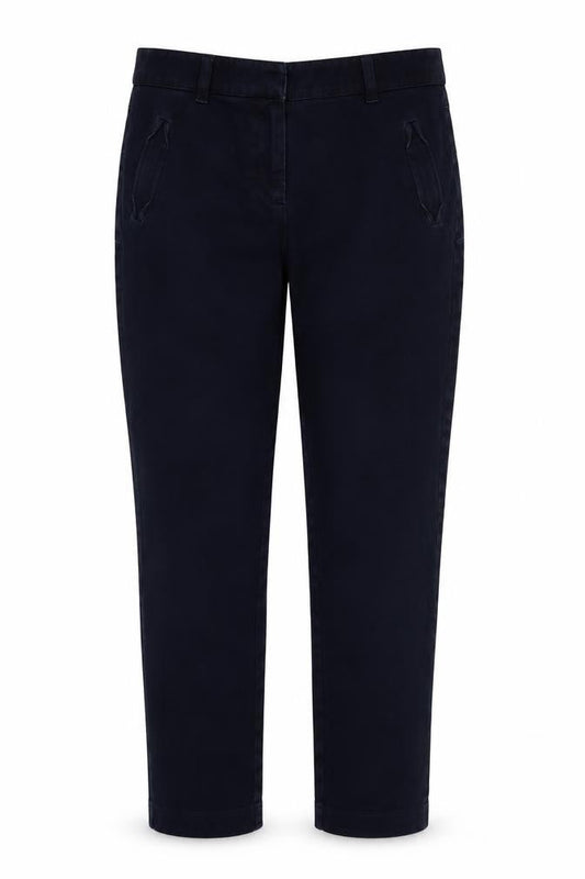 JASPER CORAN Womens Blue Houndstooth  Straight Jeans Size 10 L24 in