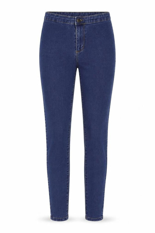 Denim & Co. Womens Blue   Skinny Jeans Size 8 L28 in