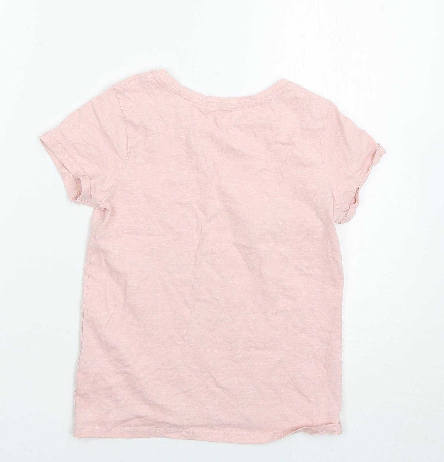 NEXT Girls Pink   Basic T-Shirt Size 9 Years
