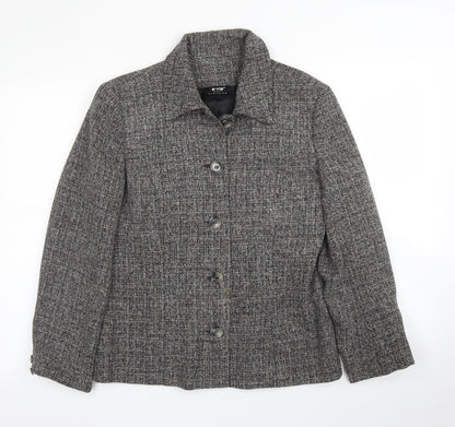 Evie Womens Grey   Jacket Blazer Size 12