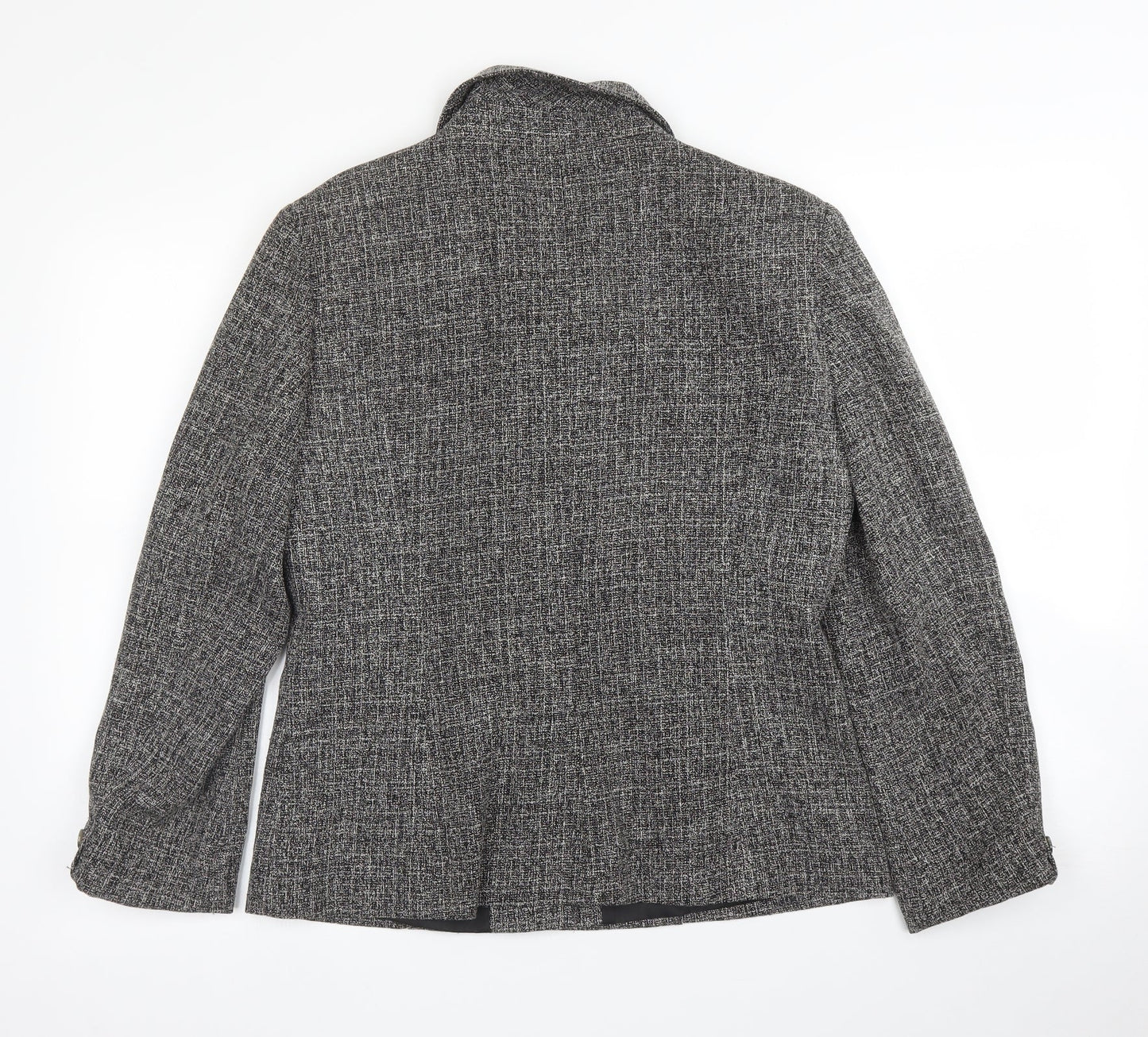 Evie Womens Grey   Jacket Blazer Size 12