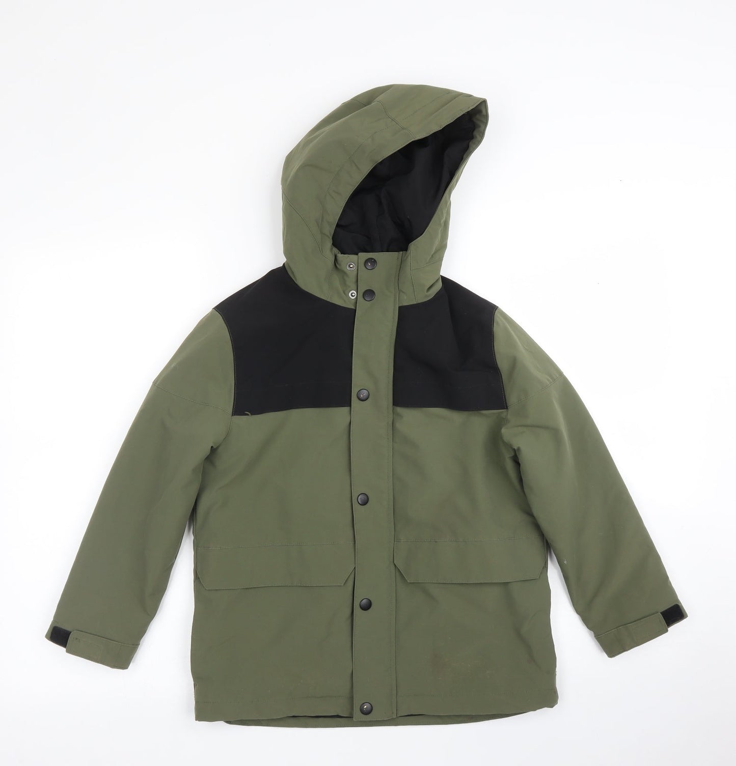 Zara Womens Green   Parka Coat Size 8