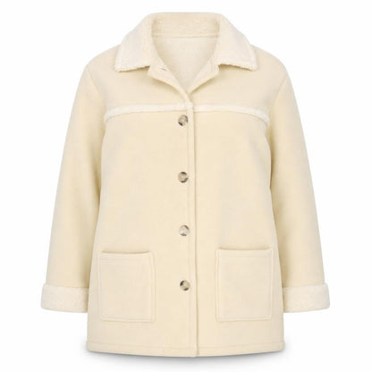 Unity Womens Beige   Overcoat Coat Size 12