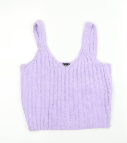 Preloved New Look Womens Purple   Basic Tank Size L - Front