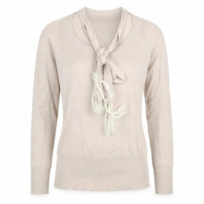 French Connection Womens Beige   Pullover Jumper Size S