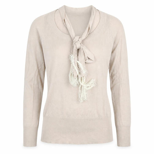 French Connection Womens Beige   Pullover Jumper Size S