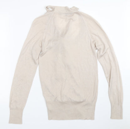 French Connection Womens Beige   Pullover Jumper Size S