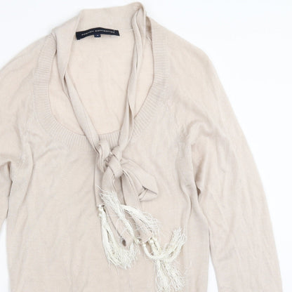 French Connection Womens Beige   Pullover Jumper Size S