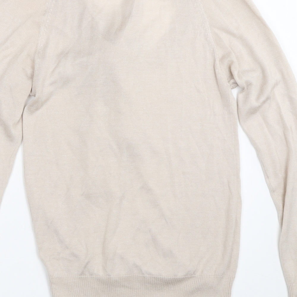 French Connection Womens Beige   Pullover Jumper Size S
