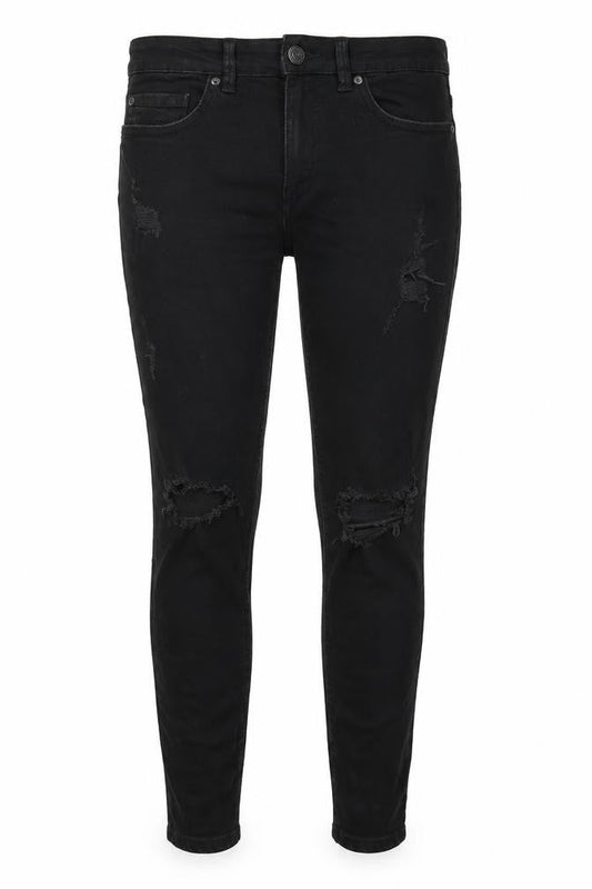 Pull&Bear Womens Black   Skinny Jeans Size 38 L29.5 in