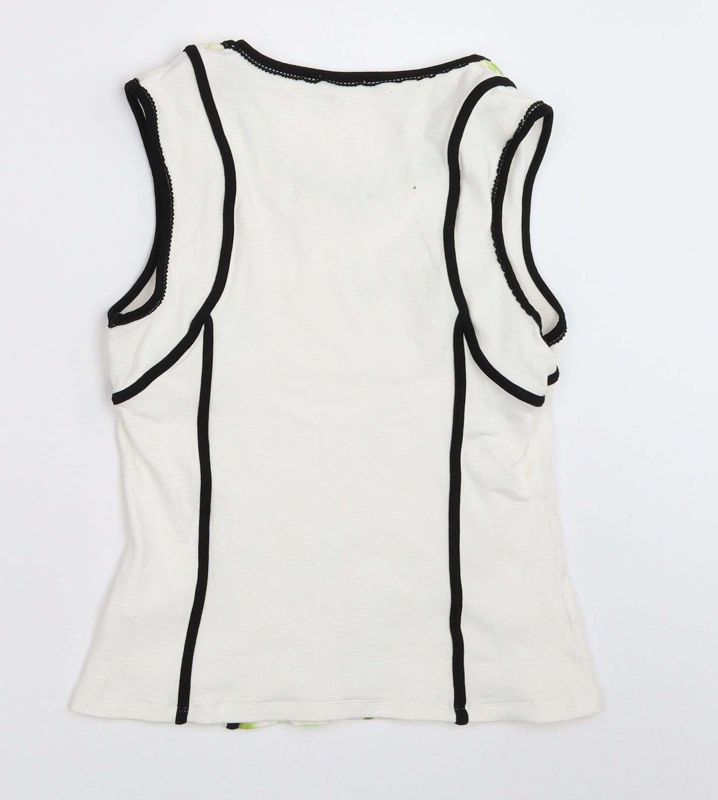 Lui Lei Womens White   Basic Tank Size 40