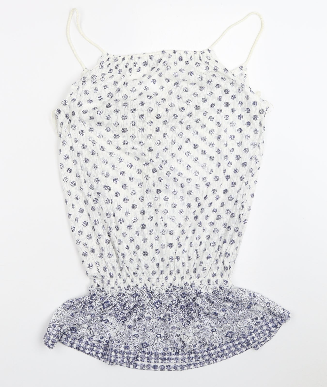 New Look Womens White   Basic Blouse Size 12