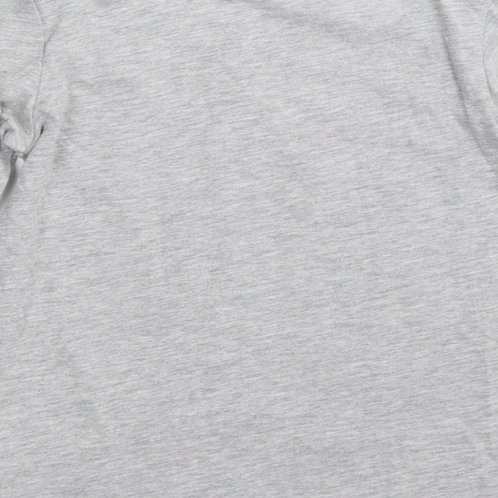 Marks and Spencer Boys Grey   Basic T-Shirt Size 7-8 Years