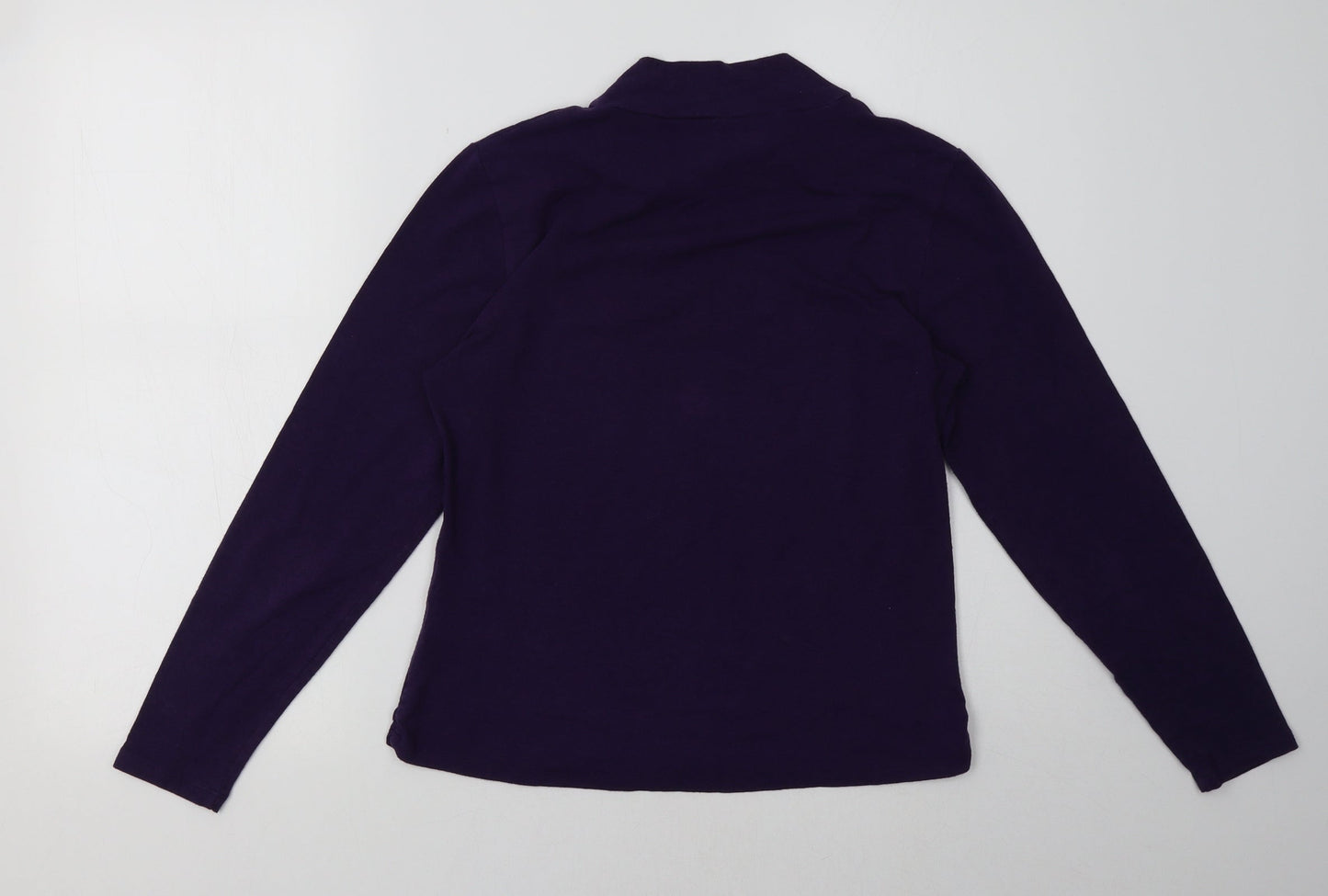 Braintree Womens Purple   Pullover Sweatshirt Size 12