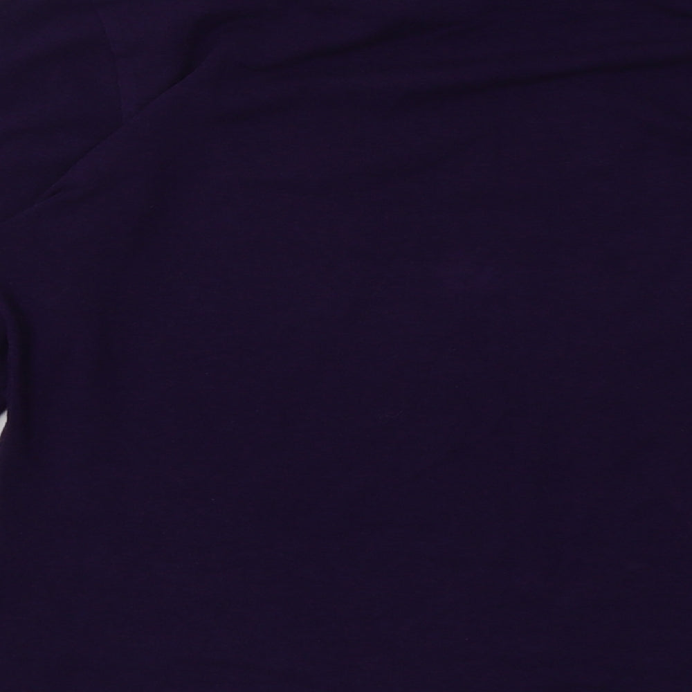 Braintree Womens Purple   Pullover Sweatshirt Size 12