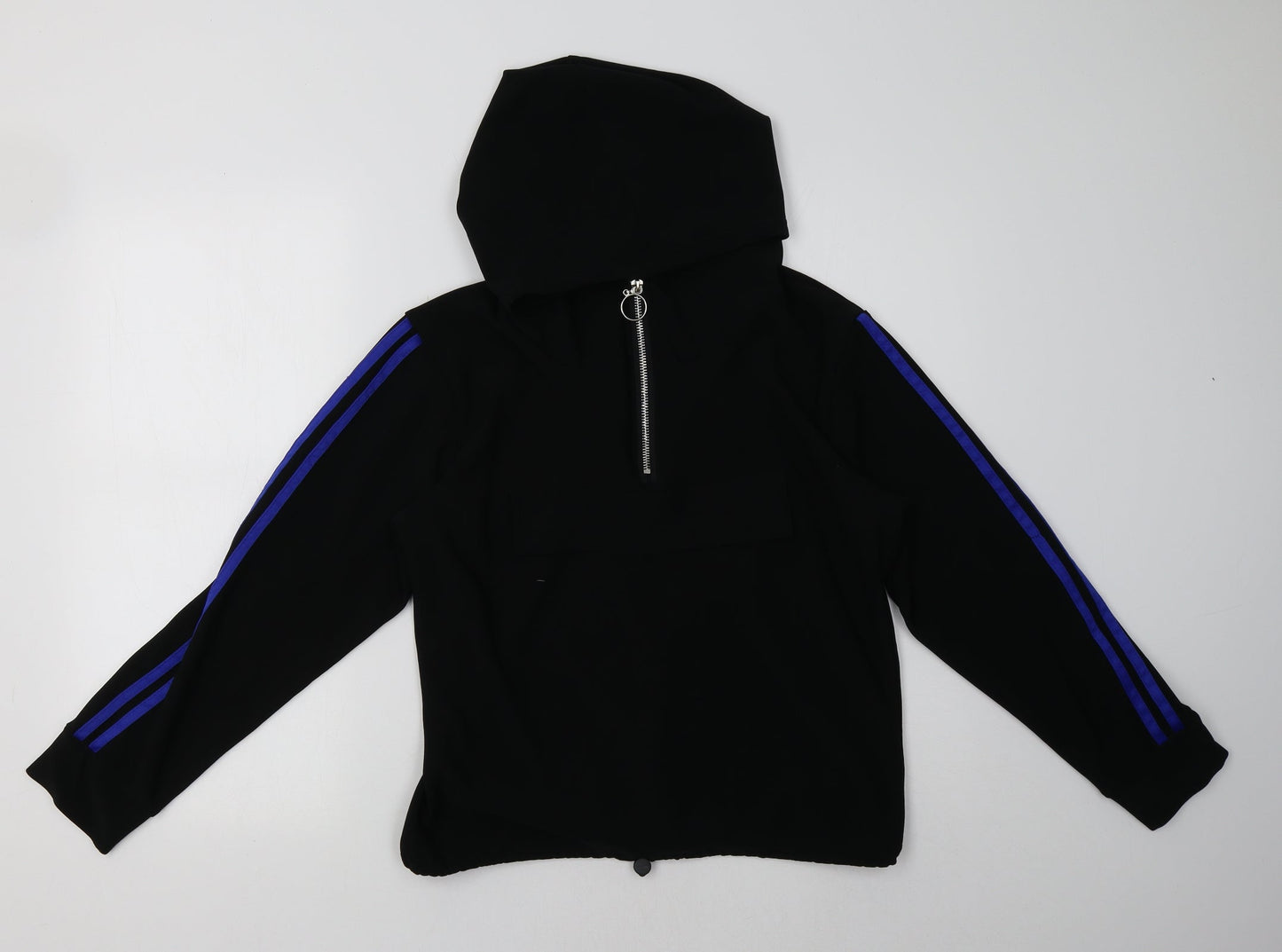 Preworn Womens Black   Pullover Hoodie Size M