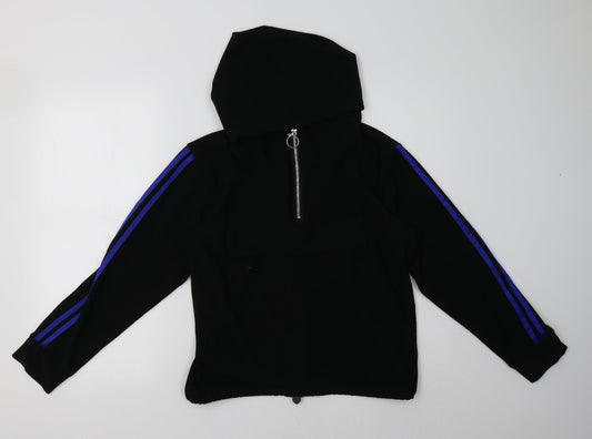 Preworn Womens Black   Pullover Hoodie Size M