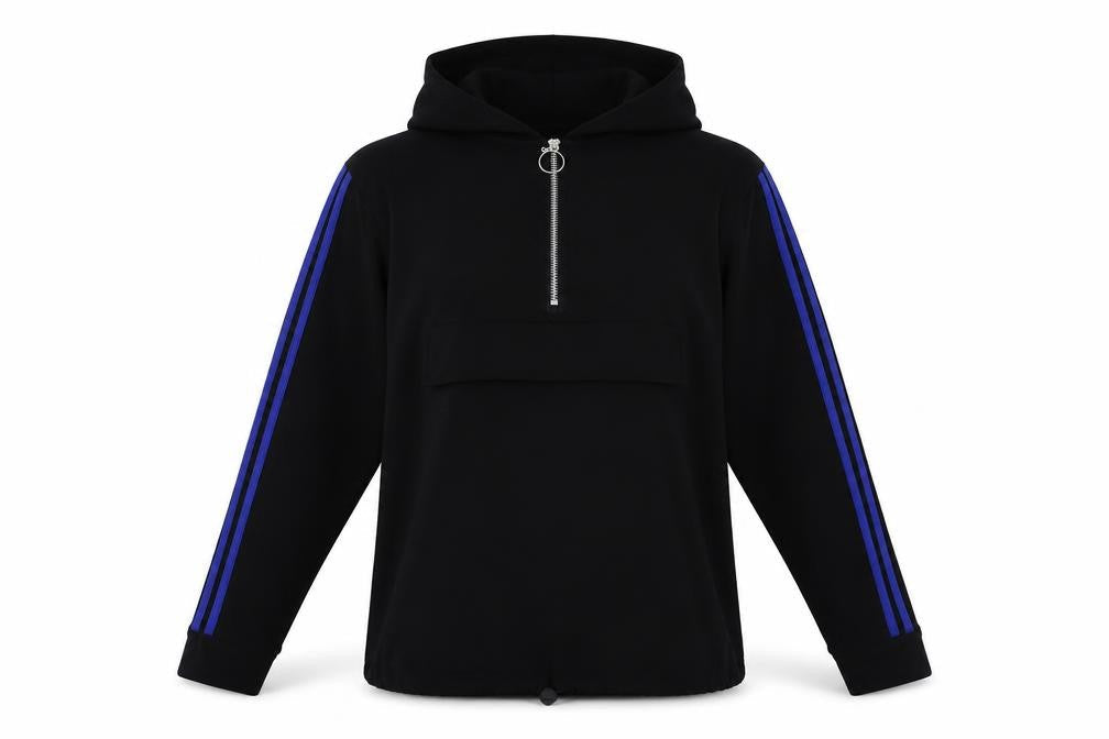Preworn Womens Black   Pullover Hoodie Size M
