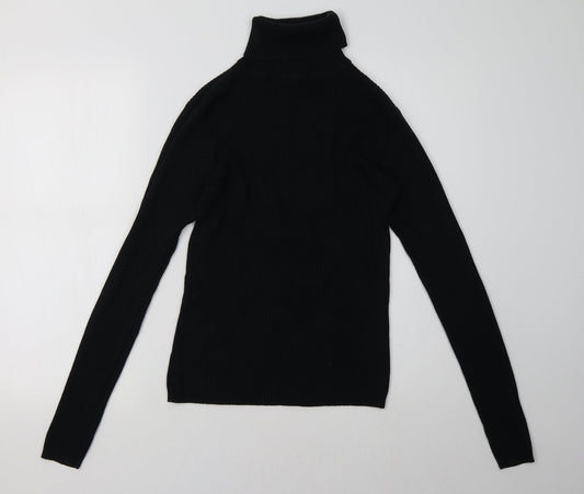 Select Womens Black   Pullover Sweatshirt Size 12