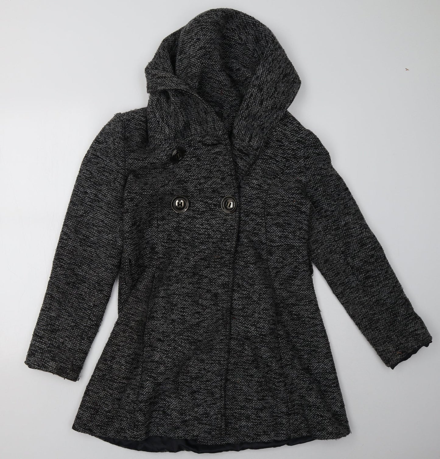 jumpo Womens Grey   Overcoat Coat Size 12