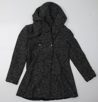 jumpo Womens Grey   Overcoat Coat Size 12