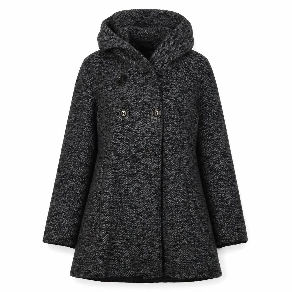 jumpo Womens Grey   Overcoat Coat Size 12
