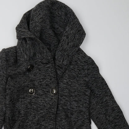 jumpo Womens Grey   Overcoat Coat Size 12