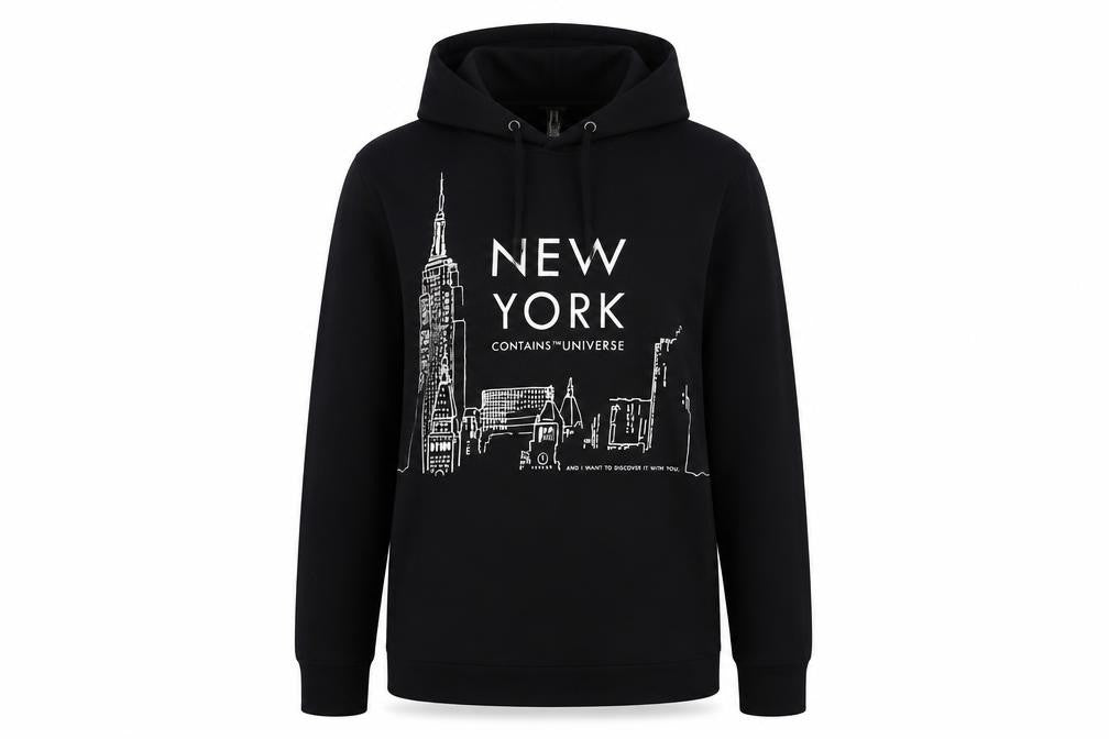 Stradivarius Womens Black   Pullover Hoodie Size S