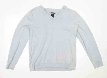 Icon Mens Blue   Pullover Jumper Size XL