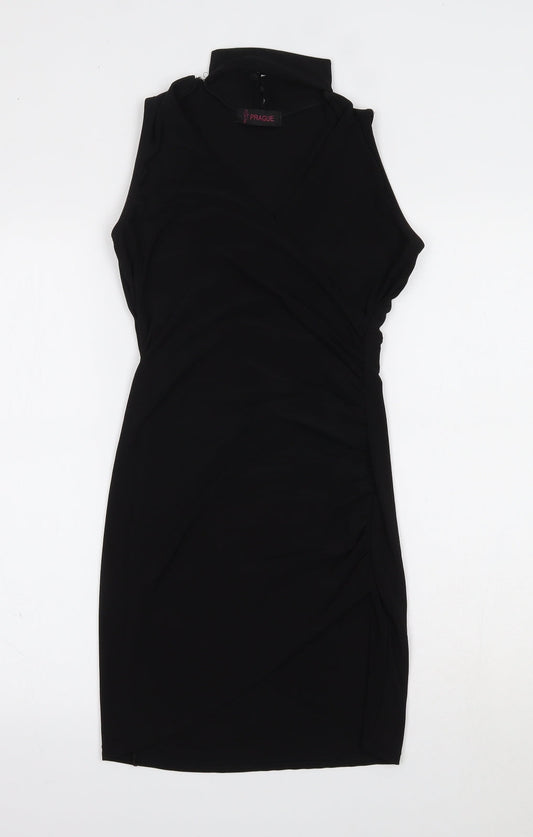 Prague Womens Black   Bodycon  Size 8